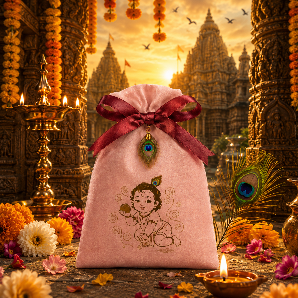 Luxe Bruidszakje – Baby Krishna